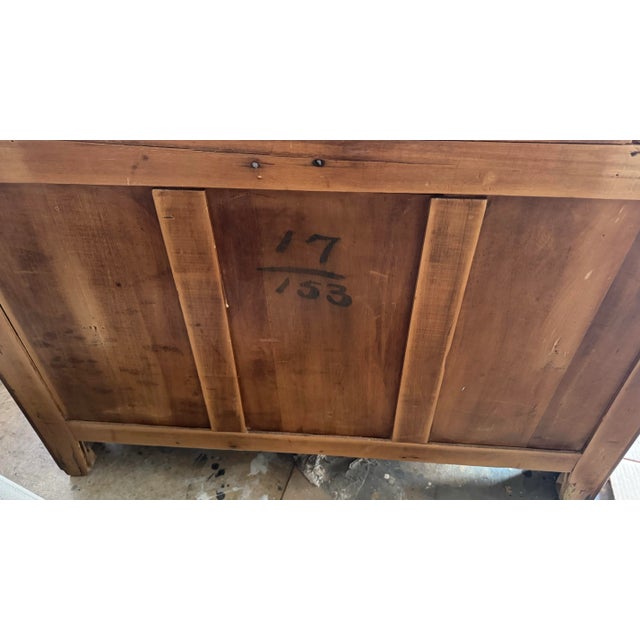 Antique Oak Dresser With Marble Top For Sale - Image 12 of 12
