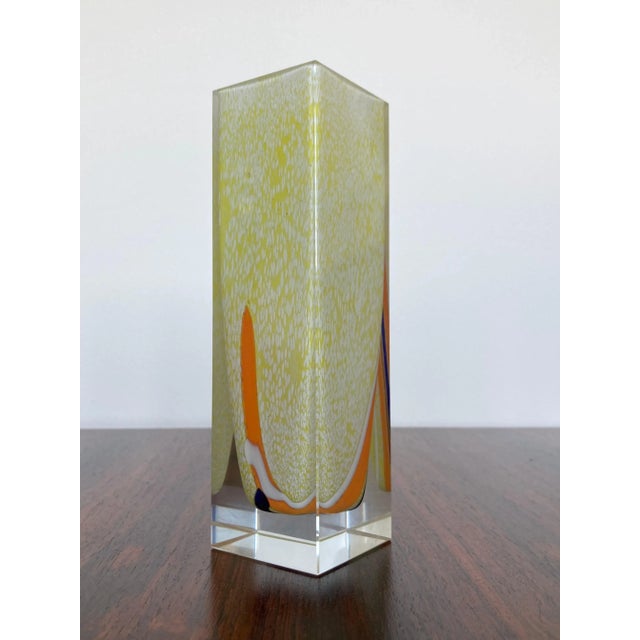 Art Glass Vase from Murano, 1970s For Sale - Image 3 of 7