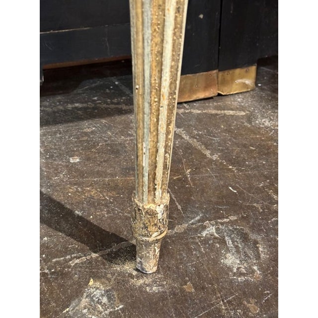 Italian Demi-Lune Console For Sale In Dallas - Image 6 of 10