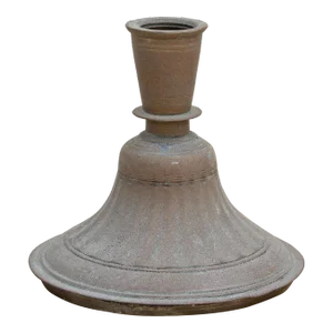 Antique Aged Copper Candle Holder