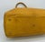 Textile Vintage Gold Pfeil Mustard Tan Ostrich Leather Duffel Travel Bag Tote c1980s For Sale - Image 7 of 10