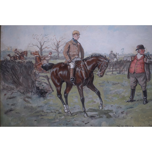 Mrs. Britania Watercolour by George Finch Mason For Sale In New York - Image 6 of 8