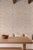 Textile Butterfly Grove Grasscloth Wallpaper by House Party | Pink Blush | 8 Yards For Sale - Image 7 of 9