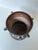 Black Late 20th Century Primitive Black Ceramic Vase With Abstract Markings For Sale - Image 8 of 9