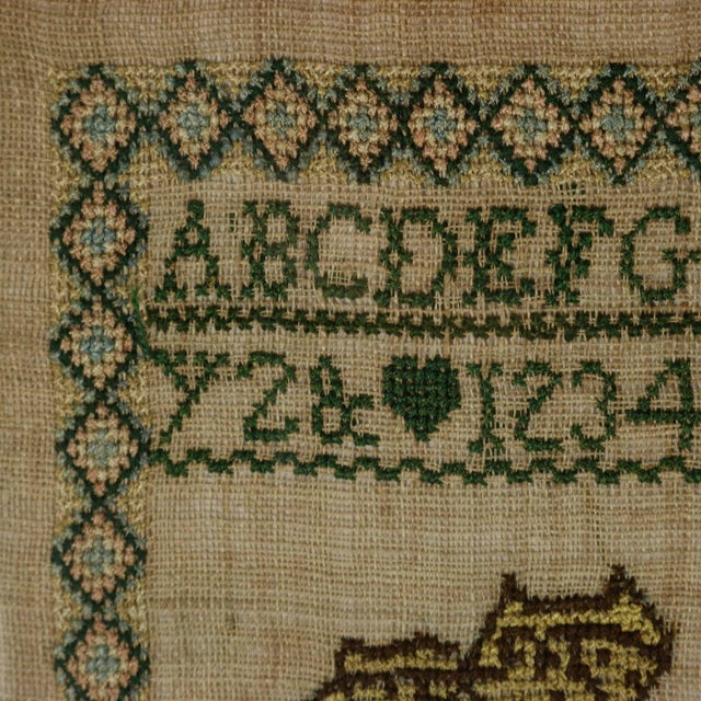 Traditional Antique Sampler, 1792, by Mary Pointon For Sale - Image 3 of 14