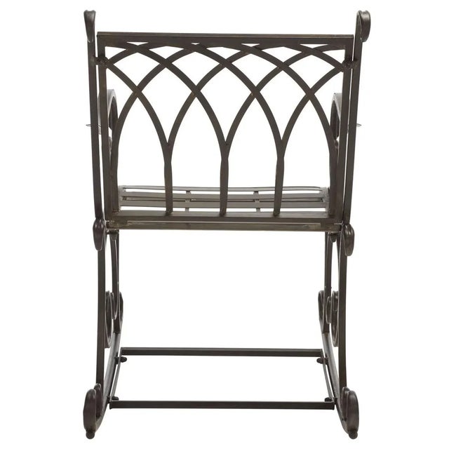 Brown Medrano Rocking Chair - Rustic Brown For Sale - Image 8 of 10