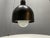 Black Architectural Black and White Swirl Murano Glass Pendant from Venini, 1980s For Sale - Image 8 of 10