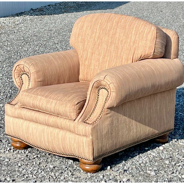 English Bradington Young Oversized Club Chair For Sale - Image 3 of 9