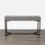 Crate & Barrel Faux Shagreen Console Table For Sale In San Francisco - Image 6 of 10