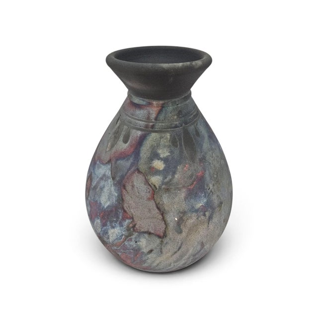 1998 Robert Graydon Signed American Studio Pottery Vase 11.5" For Sale - Image 10 of 16