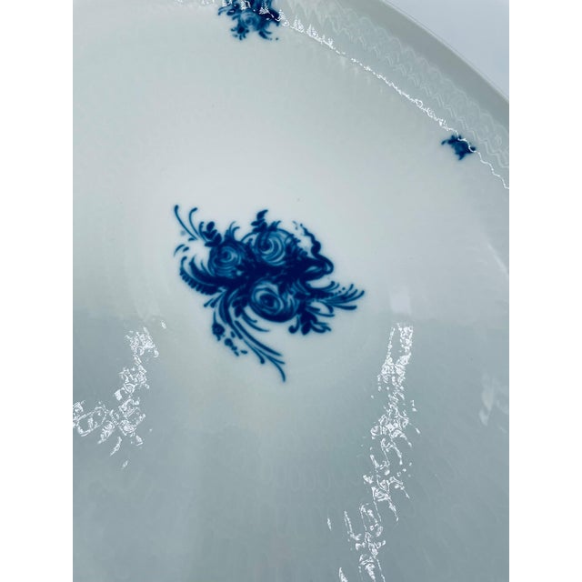 Blue Porcelain Romanze Platter from Rosenthal, 1966 For Sale - Image 3 of 9