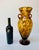 Vintage Tortoiseshell Art Glass Amphora Vase For Sale - Image 10 of 10