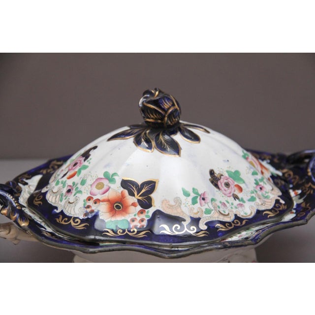 Tureens from Mason's Ironstone, 1840, Set of 2 For Sale - Image 9 of 14