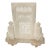 Antique Middle Eastern White Alabaster Carving For Sale