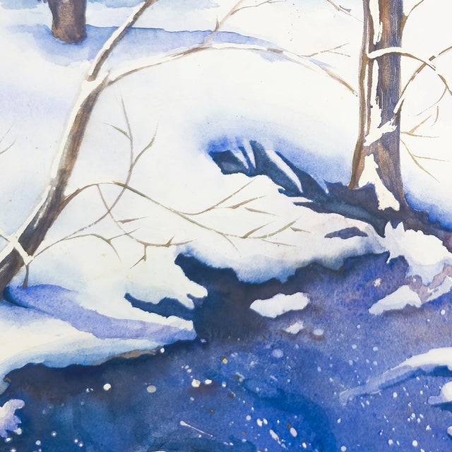 Winter Forest - Tomoko Parry, C. 1990s For Sale - Image 4 of 10