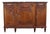 Antique French Art Deco Marble Top Sideboard Buffet Cabinet | Carved Solid Wood Bar Cabinet | Circa 1920s For Sale