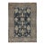 Antique Persian Malayer Rug in Blue and Beige With Floral Pattern - Rug & Kilim For Sale