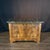 Elegant 19th century French three-drawer commode, dresser or chest of drawers featuring a richly figured burled wood...