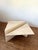 1970s Postmodern Sculptural Origami Travertine Coffee Table For Sale - Image 12 of 12
