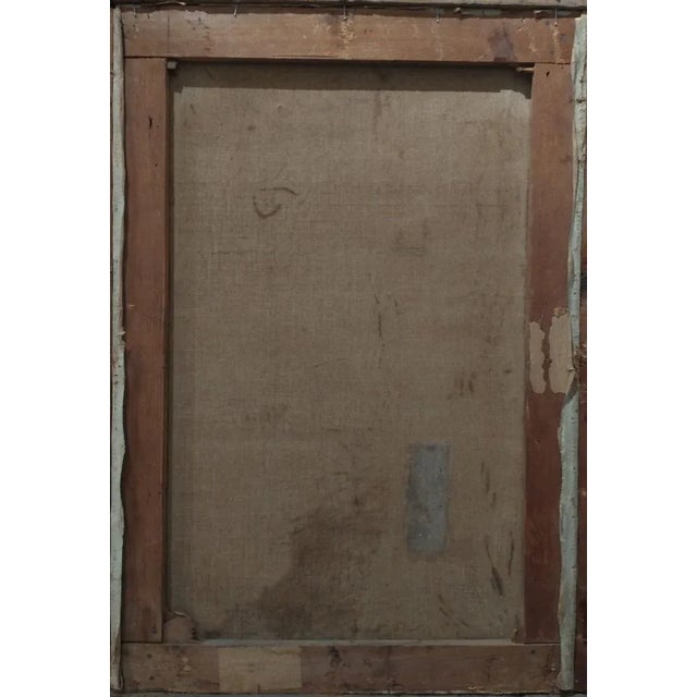 Giuseppe Puricelli Guerra - Untitled - interior - Original Oil Painting - 1860 For Sale - Image 4 of 5