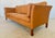 Mid-Century Danish Cognac Three Seater Sofa by Morgans Hansen For Sale - Image 12 of 18