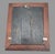 Brown 1935 Belgrade Serbian Orthodox St Nicholas Icon Brass Oklad Carved Wood Frame For Sale - Image 8 of 8
