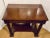Transitional Theodore Alexander Transitional Mahogany Finished Foyer Hall Table For Sale - Image 3 of 8