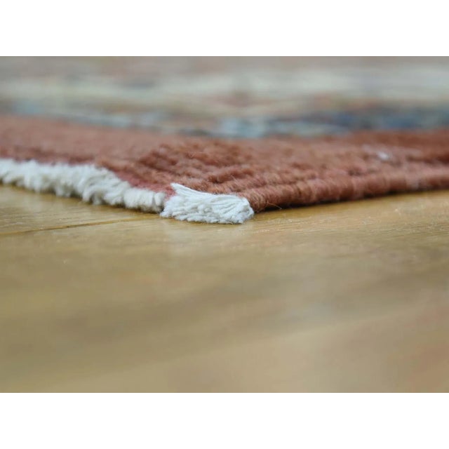 Brown 1900 Antique Original Persian Bakshaish Handmade Rug For Sale - Image 8 of 13