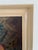 Textile Vintage Original Floral Oil Painting With Wildflowers in Blue Vase For Sale - Image 7 of 14