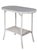 White Vintage Oval White Wicker Table Att. To Lloyd Loom C 1930/50's For Sale - Image 8 of 12