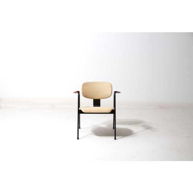 F1 Chair by Van Der Meeren from Tubax, 1950s For Sale - Image 4 of 7