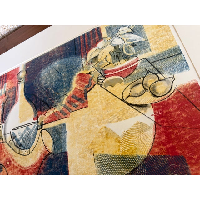 2000 - 2009 David MacInnes "Studio Tabletops Ii" Artist Proof Color Monotype, Signed & Dated 2004 For Sale - Image 5 of 9
