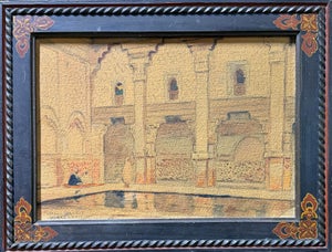 Early 20th Century French Orientalist Watercolor
