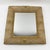 Gilt Metal Wire Mesh Wall Mirror with Floral Decor, circa 1950 For Sale In Atlanta - Image 6 of 16