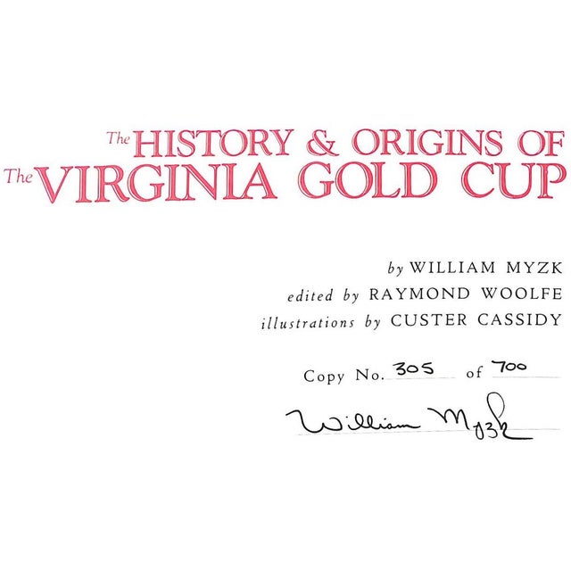 Traditional "The Virginia Gold Cup Races" 1987 Myzk, William For Sale - Image 3 of 13