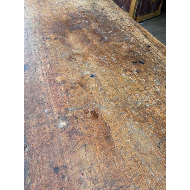 1920s Vintage Drapers Table, 1920s For Sale - Image 5 of 14