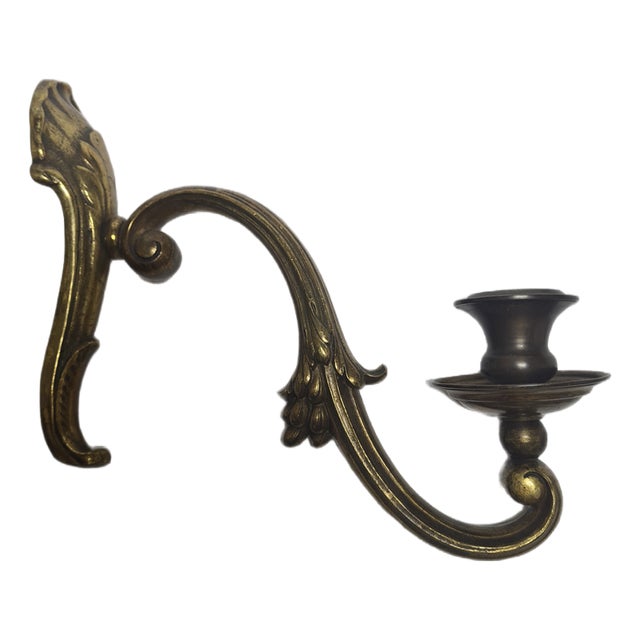Antique Bronze Wall Lamp, Germany, 1900s For Sale