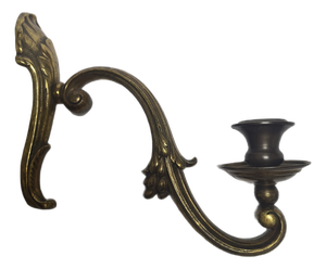 Antique Bronze Wall Lamp, Germany, 1900s