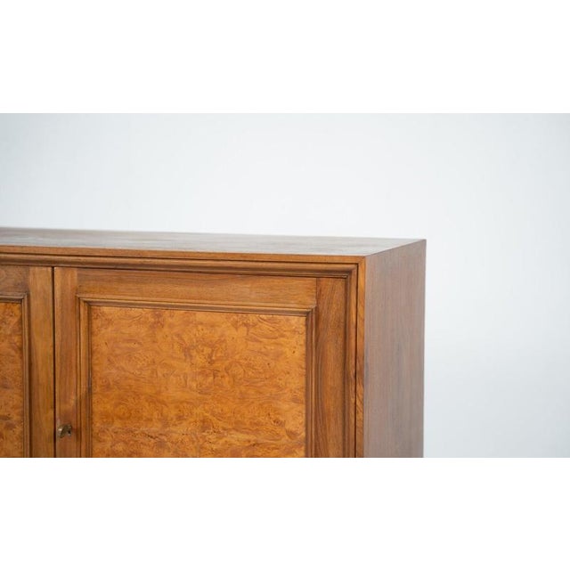 Mid-Century Art Deco Style Wooden Sideboard, Italy For Sale - Image 11 of 13