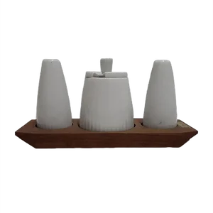 Condiment Holder Set from Alka Kunst, 1960s, Set of 4