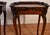 Brown 1940s Pair of English Chippendale Carved Mahogany Side Tables / End Tables For Sale - Image 8 of 18