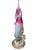 Italian Renato Anatra Murano Glass Cockatoo Sculpture in Pink & Opalescent. Circa 1970's For Sale - Image 3 of 9