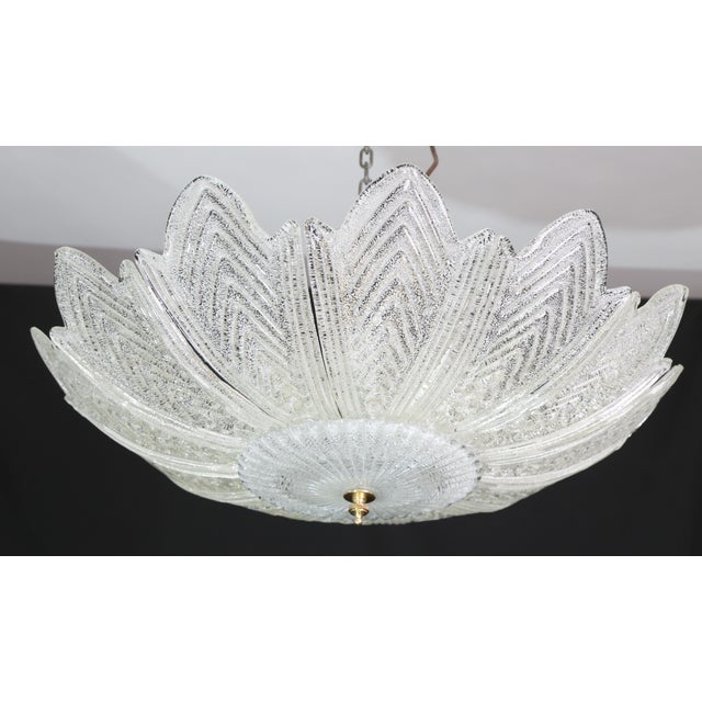 Bologna, Italian Murano Glass Ceiling Light or Flush Mount, 1980s For Sale - Image 4 of 13