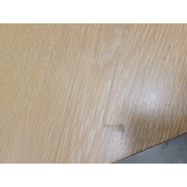 Vintage Jay Spectre for Century Mid Century Modern 3 Drawer Blond Desk For Sale - Image 10 of 16