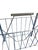 Modern Vintage Modern Design Magazine Rack in Chrome Metal For Sale - Image 3 of 5