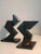 Postmodern Vintage Zig Zag Table Lamps from Massive, Belgium, 1984, Set of 2 For Sale - Image 3 of 12