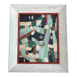 Contemporary Original Stephen Heigh Abstract Painting “Suburban Development” For Sale