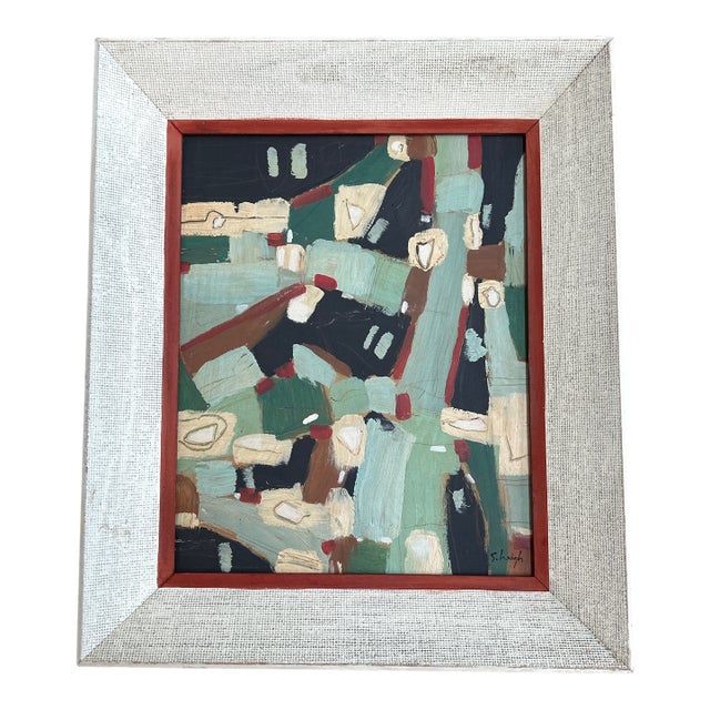 Contemporary Original Stephen Heigh Abstract Painting “Suburban Development” For Sale