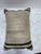 Turkish Hemp Pillow Cushion Natural Beige Black Pillow Cushion Cover 16" x 24" For Sale - Image 4 of 4