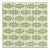 Sample - Schumacher Hickox Indoor/Outdoor Fabric in Leaf For Sale